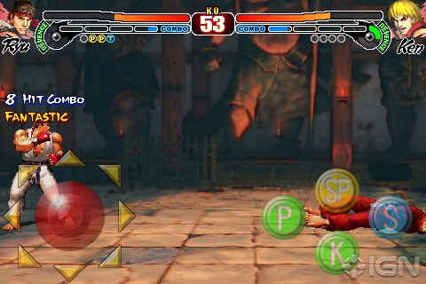 Street Fighter IV per iPhone ed iPod Touch