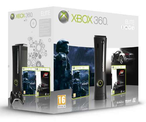Xbox 360 Elite Easter Bundle Halo ODST e Forza Motorsport 3
