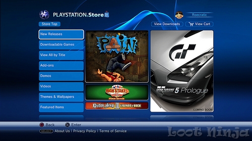 Aggiornamento PlayStation Store 11 marzo