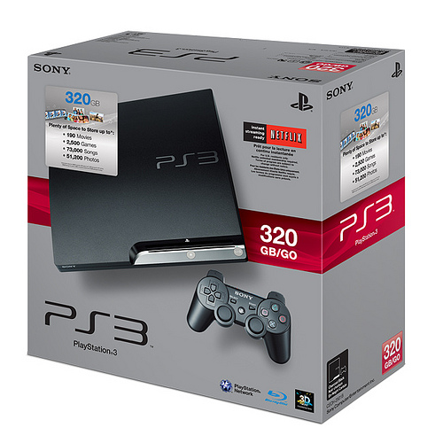 PlayStation 3 con hard disk da 320 GB