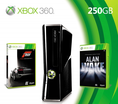 Xbox 360 Holiday Bundle con Forza Motorsport 3 e Alan Wake