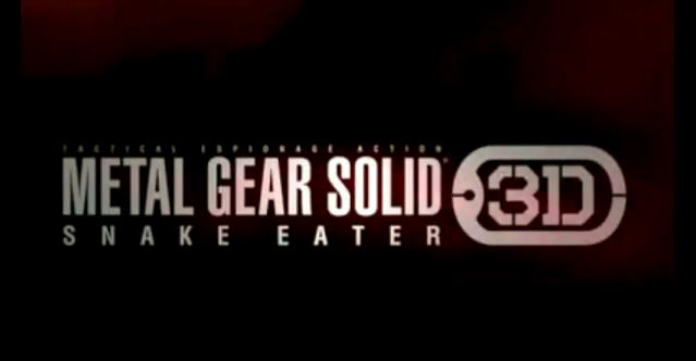 Nuovo trailer Metal Gear Solid: Snake Eater 3D