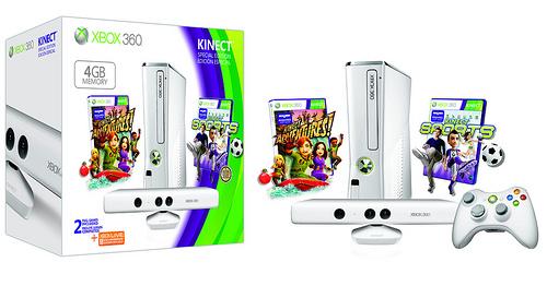 Microsoft lancia l' Xbox 360 Special Edition 4GB Kinect Family Bundle