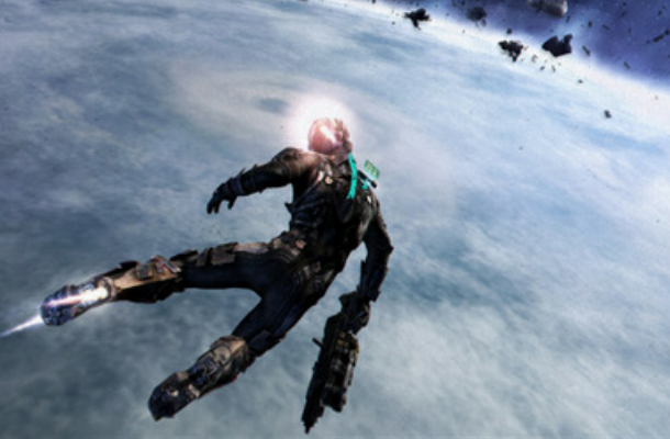 Dead Space 3 un'immagine mostra il logo