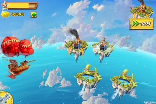 Skylancer_Treasure_Island_iOS_world_map