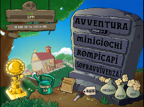 Trucchi Plants vs Zombies