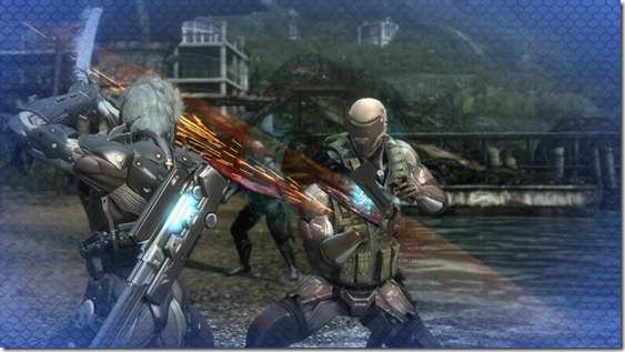 Metal Gear Rising: Revengeance video gameplay Blade Mode & Combat Training