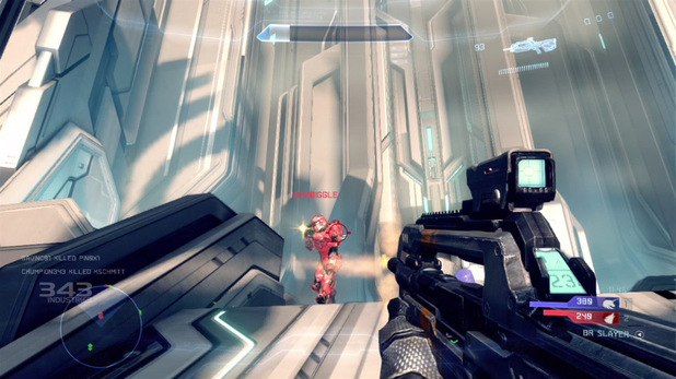 Halo 4 nuove informazioni per la mappa multiplayer Longbow