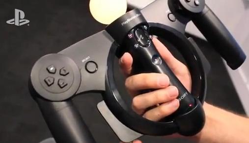 Svelato nei dettagli il PlayStation Move Racing Wheel