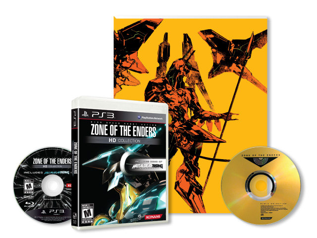 Svelate le limited edition di Metal Gear Rising Revengeance e Zone of the Enders HD Collection