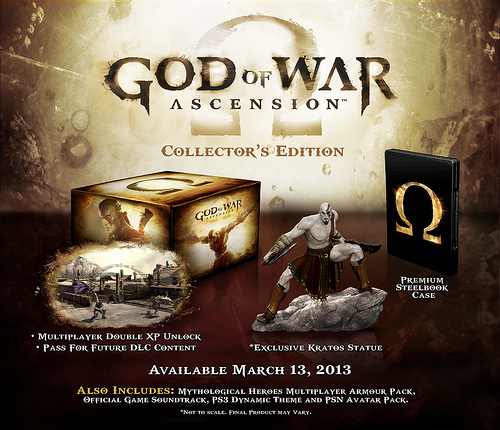 Svelate Collector’s e Special Edition di God of War: Ascension