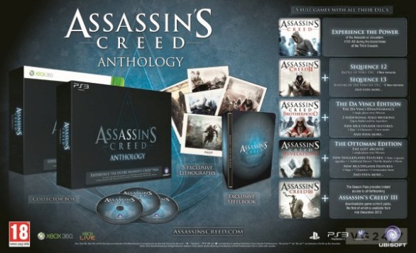 Ubisoft annuncia l'Assassin's Creed Anthology