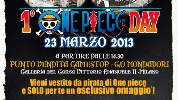 Annunciato il primo One Piece Day italiano 