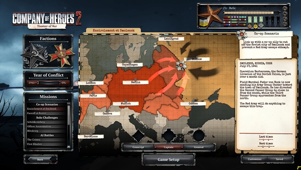 Company of Heroes nuova modalità Theater of War