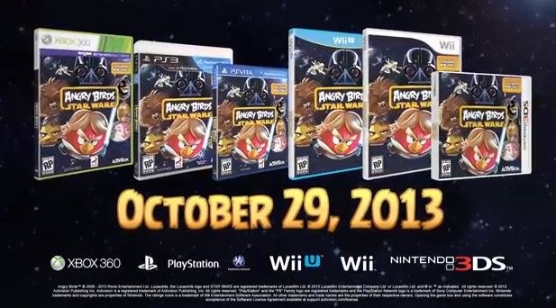 Angry Birds Star Wars in arrivo su console a ottobre