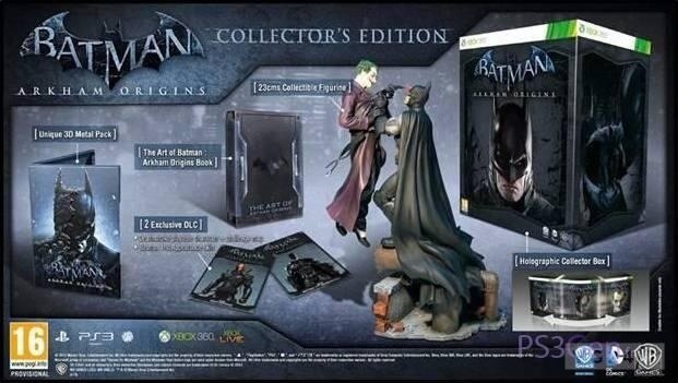 Batman Arkham Origins Collector's Edition trapelata online