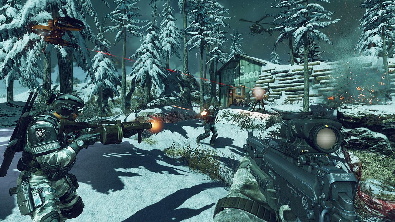 Screenshot del gioco Call of Duty: Ghosts