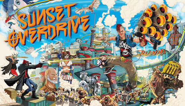 Immagine di presentazione di Sunset Overdrive