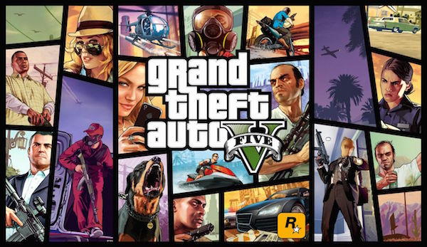 Immagine di presentazione del gioco GTA 5