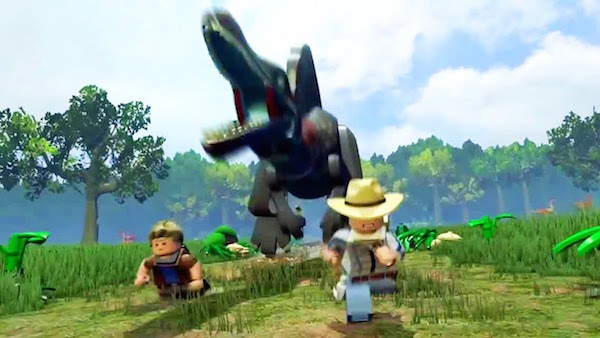 Screenshot del gioco LEGO Jurassic World